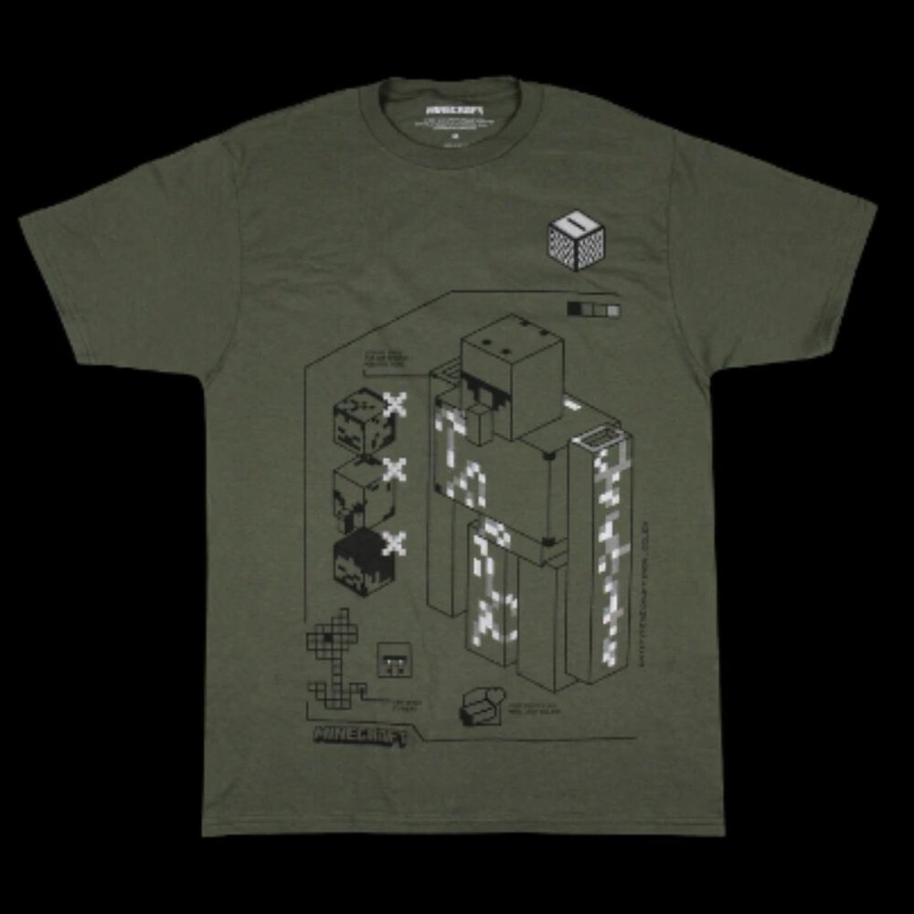 Minecraft Iron Golem T - 2X